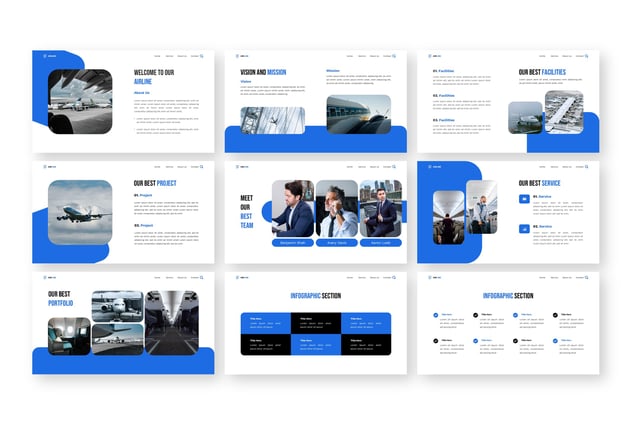 航空公司keynote模板 - PPT派 航空公司keynote模板 - PPT派