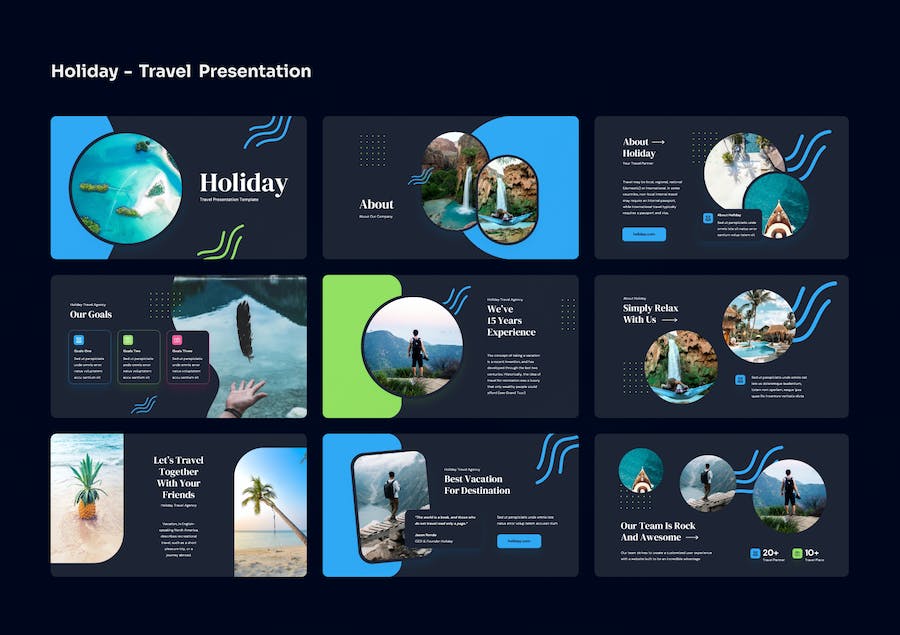 度假旅游出行策划Keynote模板 - PPT派 度假旅游出行策划Keynote模板 - PPT派