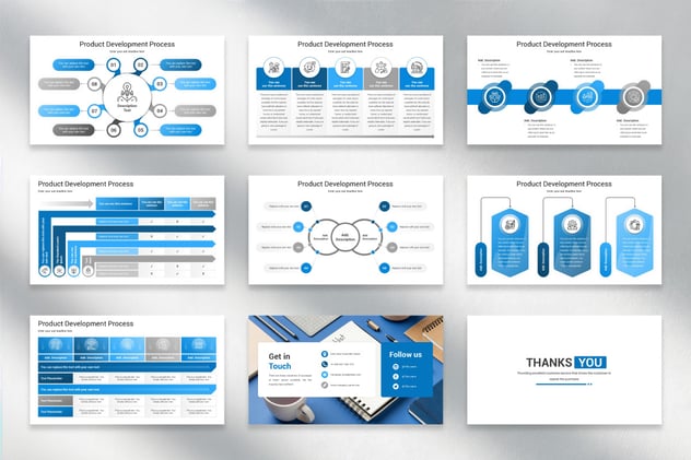 产品开发流程PowerPoint模板 - PPT派 产品开发流程PowerPoint模板 - PPT派
