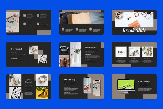产品营销品牌推广策略Keynote模板 - PPT派 产品营销品牌推广策略Keynote模板 - PPT派