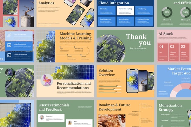 人工智能手机应用keynote模板 - PPT派 人工智能手机应用keynote模板 - PPT派