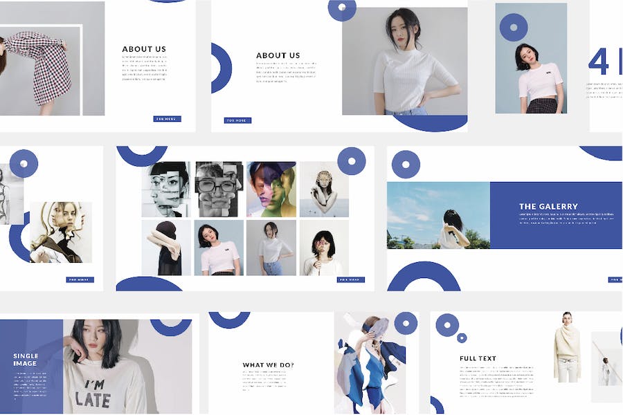 时尚服装设计作品展示PPT模板 - PPT派 时尚服装设计作品展示PPT模板 - PPT派