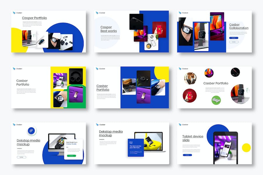 商业项目展示企业介绍Keynote模板 - PPT派