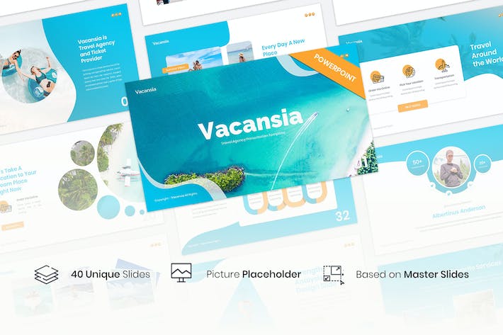 旅游行业旅行社介绍展示PPT模板 - PPT派