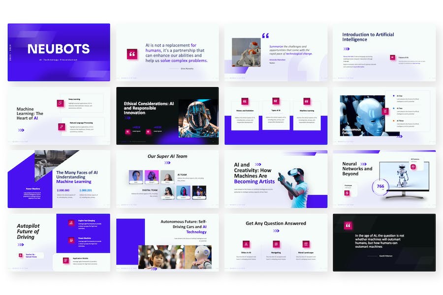 AI科技人工智能chatGPT大模型对话未来科技PPT模板 - PPT派 AI科技人工智能chatGPT大模型对话未来科技PPT模板 - PPT派