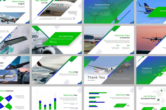 航空公司品牌形象运营宣传PPT模板 - PPT派 航空公司品牌形象运营宣传PPT模板 - PPT派