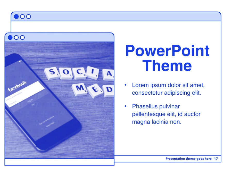 4:3尺寸社交媒体指南PowerPoint模板 - PPT派 4:3尺寸社交媒体指南PowerPoint模板 - PPT派