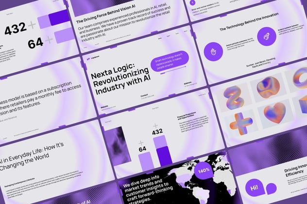 AI未来发展统计PPT模板 - PPT派 AI未来发展统计PPT模板 - PPT派