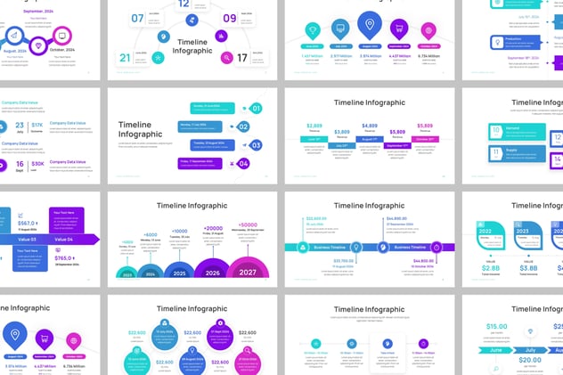 时间轴图形keynote模板 - PPT派 时间轴图形keynote模板 - PPT派