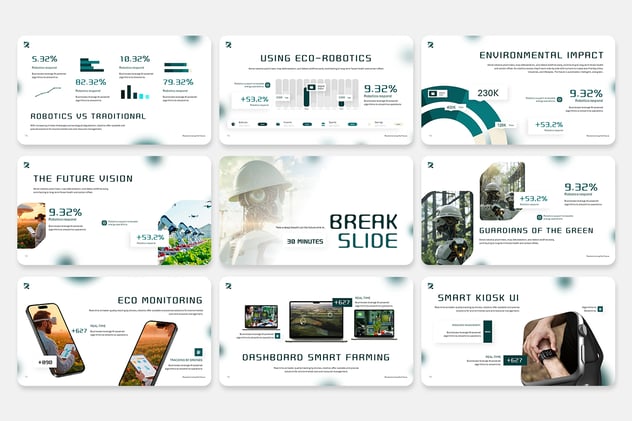 人工智能驱动机器人革命PPT模板 - PPT派 人工智能驱动机器人革命PPT模板 - PPT派