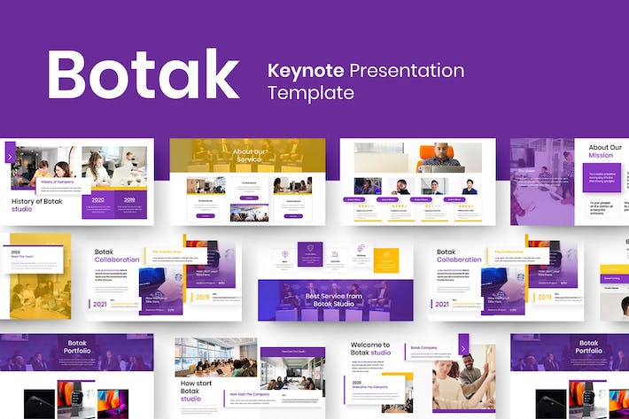 国外商务业务合作项目展示商业通用keynote模板 - PPT派