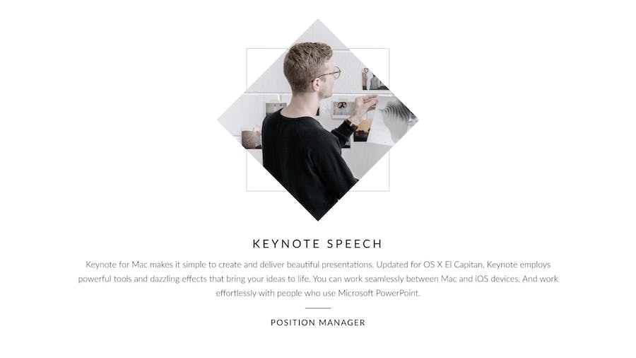 现代清洁简约趋势商务设计Keynote模板 - PPT派 现代清洁简约趋势商务设计Keynote模板 - PPT派