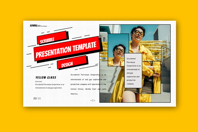 涂鸦风格报纸杂志keynote模板 - PPT派 涂鸦风格报纸杂志keynote模板 - PPT派