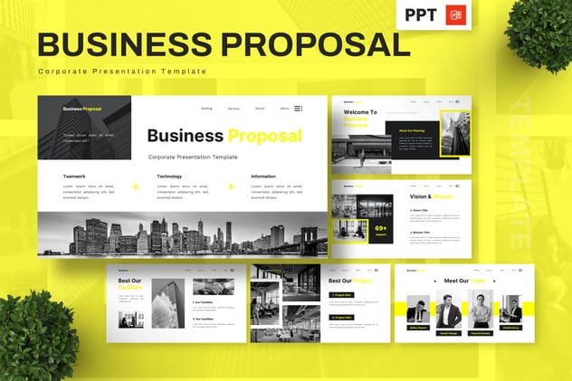 企业商业提案合作融资方案PPT模板 - PPT派