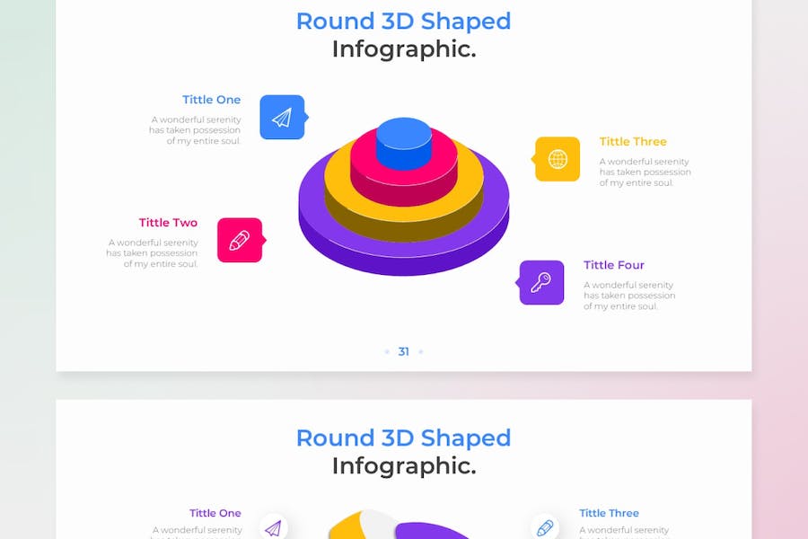 3D立体信息图表数据分析PPT模板 - PPT派 3D立体信息图表数据分析PPT模板 - PPT派