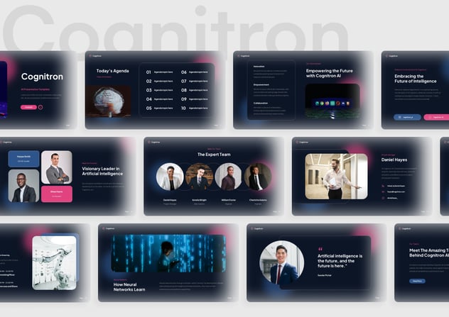 AI科技人工智能PowerPoint模板 - PPT派 AI科技人工智能PowerPoint模板 - PPT派