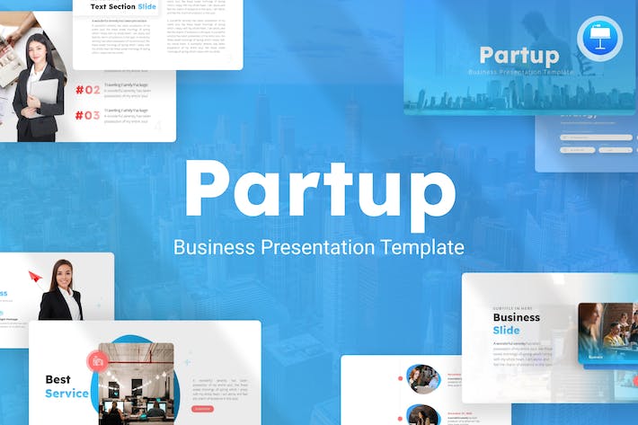 公司业务介绍展示合作对接keynote模板 - PPT派