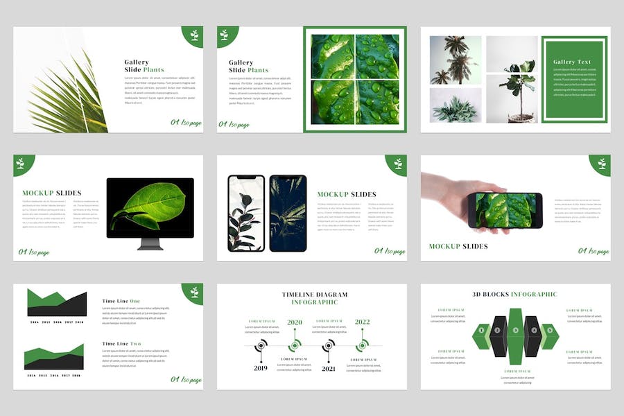 农业环保绿色植物极简自然宣传Keynote模板 - PPT派 农业环保绿色植物极简自然宣传Keynote模板 - PPT派