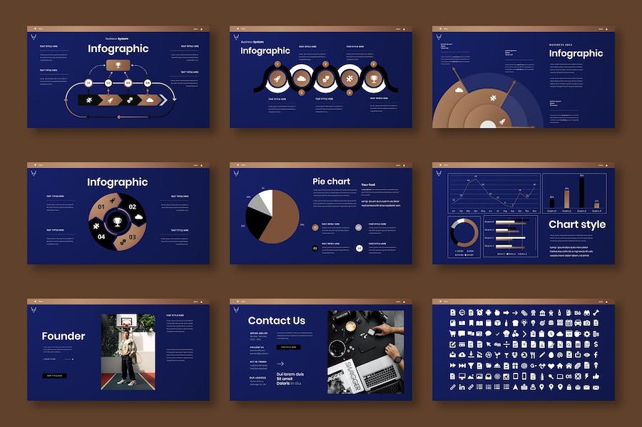 商业品牌创意展示方案PPT模板 - PPT派 商业品牌创意展示方案PPT模板 - PPT派