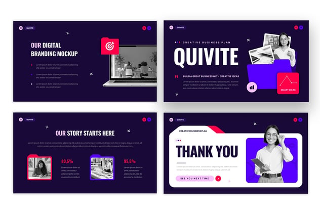 创意商业计划PowerPoint模板 - PPT派 创意商业计划PowerPoint模板 - PPT派