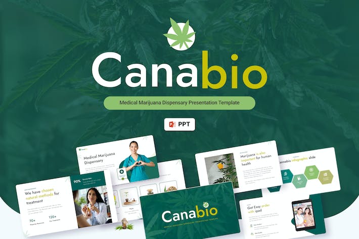 医用大麻医学治疗PPT模板 - PPT派