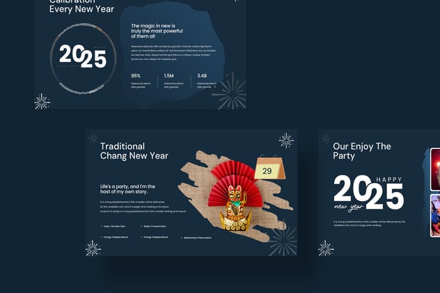 新年活动策划PowerPoint模板 - PPT派 新年活动策划PowerPoint模板 - PPT派