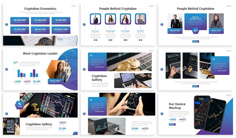 加密货币PowerPoint模板 - PPT派 加密货币PowerPoint模板 - PPT派