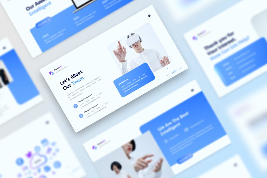 人工智能技术应用推介PPT模板 - PPT派 人工智能技术应用推介PPT模板 - PPT派