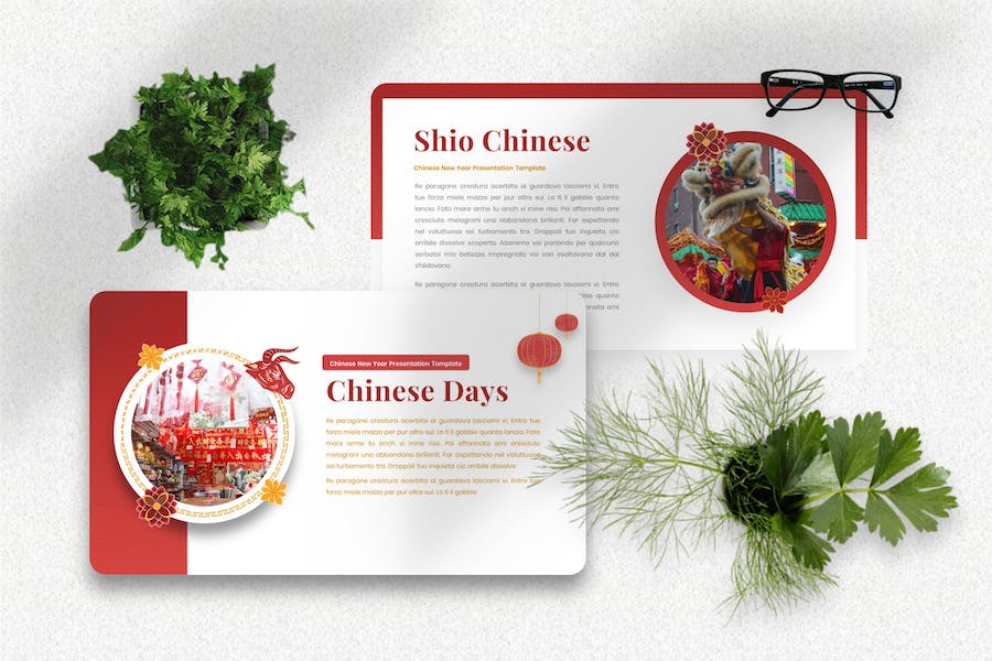 中国农历新年介绍展示喜迎新年元旦活动keynote模板 - PPT派 中国农历新年介绍展示喜迎新年元旦活动keynote模板 - PPT派
