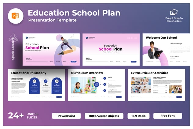 教育学校课程规划教学大纲PPT模板 - PPT派 教育学校课程规划教学大纲PPT模板 - PPT派