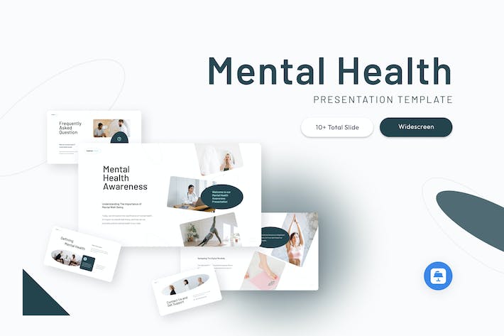 心理健康情绪wellness管理Keynote模板 - PPT派