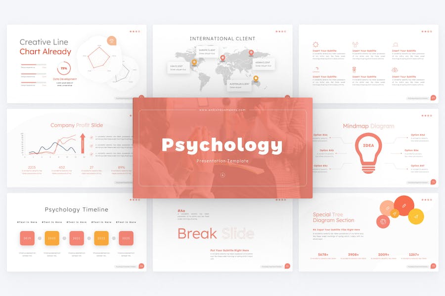 心理学专业主题keynote模板 - PPT派 心理学专业主题keynote模板 - PPT派