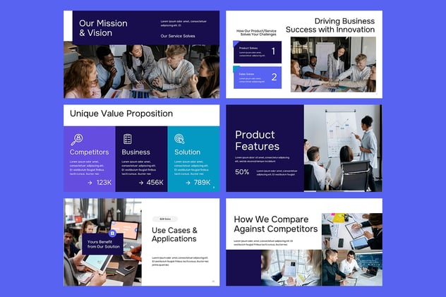 B2B销售推介PPT模板 - PPT派