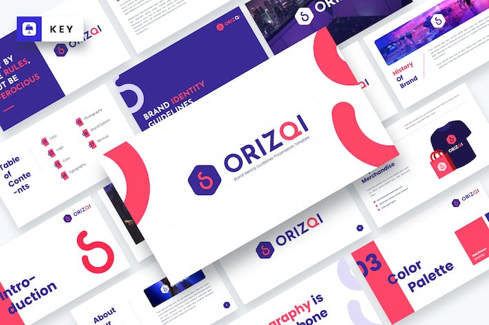 LOGO项目提案品牌指南keynote模板 - PPT派