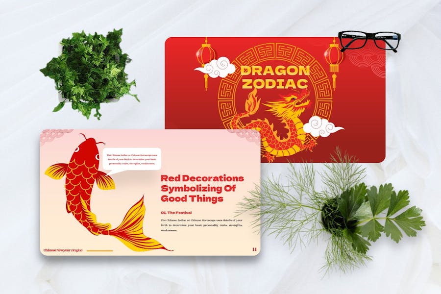 中国春节新年文化介绍keynote模板 - PPT派