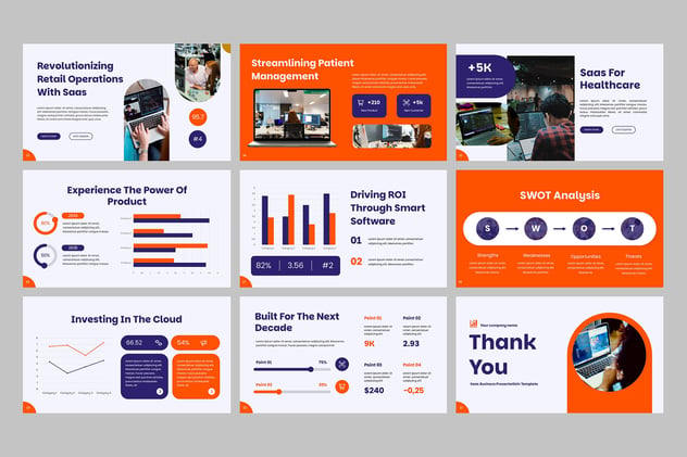 SaaS企业软件商业运营服务方案PPT模板 - PPT派 SaaS企业软件商业运营服务方案PPT模板 - PPT派
