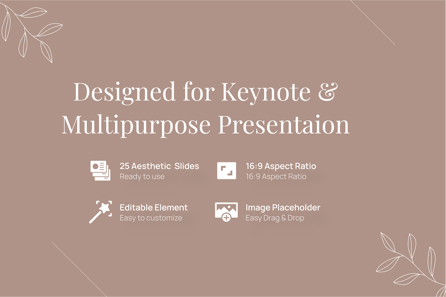 美学风格家居keynote模板 - PPT派 美学风格家居keynote模板 - PPT派