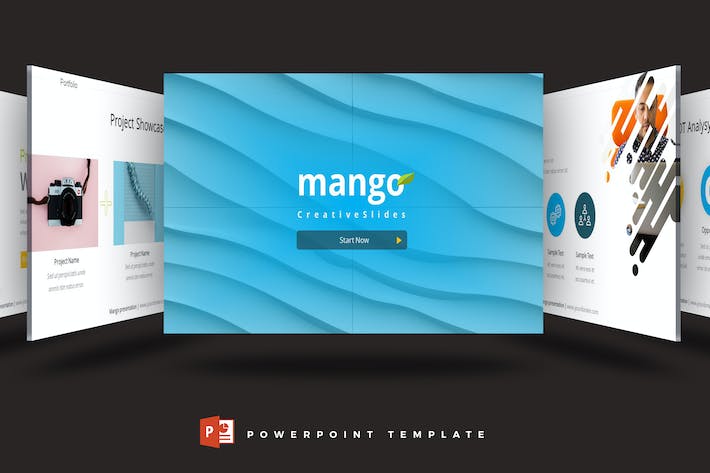 创意活力企业品牌形象PPT模板 - PPT派 创意活力企业品牌形象PPT模板 - PPT派