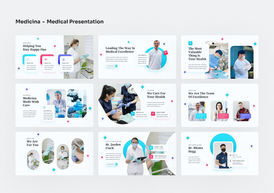 医疗健康知识宣传方案Keynote模板 - PPT派