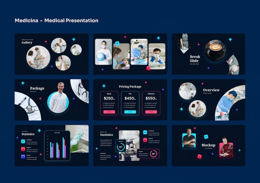 医疗健康知识宣传方案Keynote模板 - PPT派
