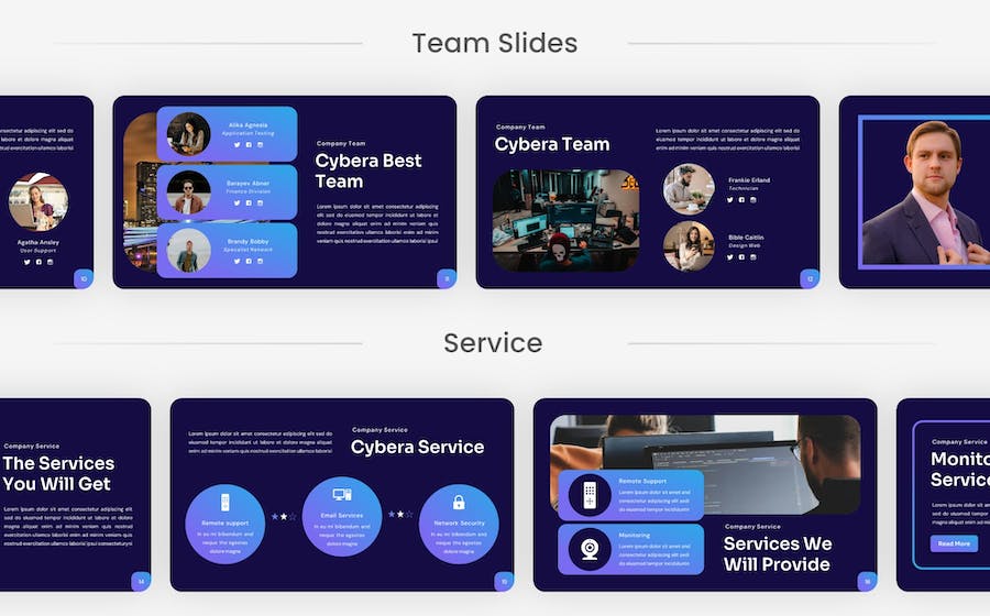 IT网络安全科技品牌Keynote模板 - PPT派 IT网络安全科技品牌Keynote模板 - PPT派