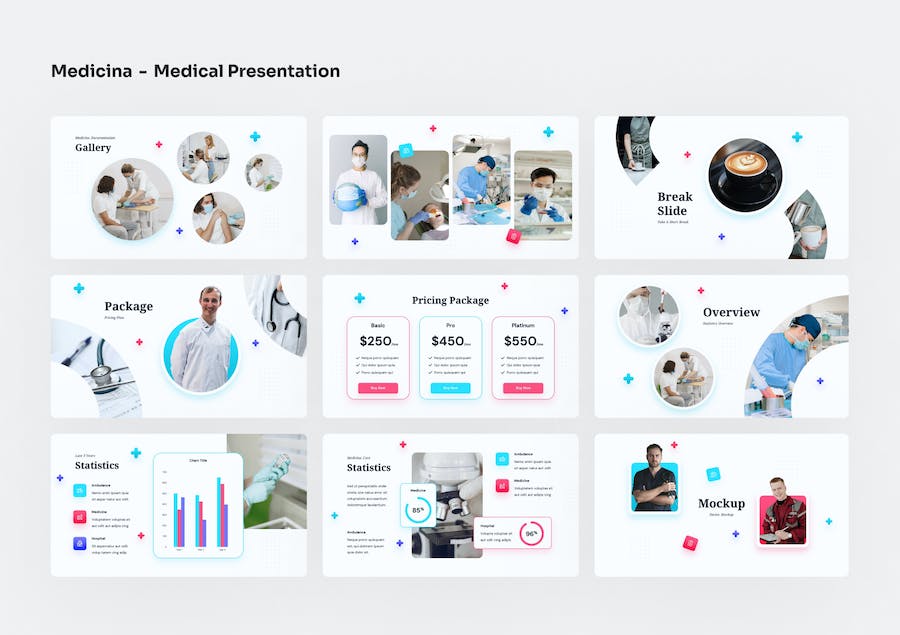 医疗健康知识宣传方案Keynote模板 - PPT派