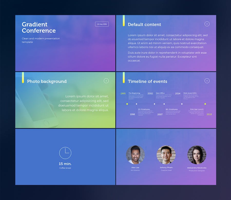 渐变配色工作计划总结公司发展历程介绍keynoe模板 - PPT派 渐变配色工作计划总结公司发展历程介绍keynoe模板 - PPT派