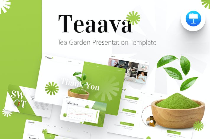 茶园茶叶种植茶文化Keynote模板 - PPT派