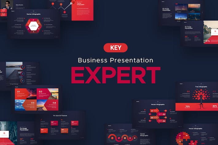 商务风格企业介绍工作计划总结keynote模板 - PPT派