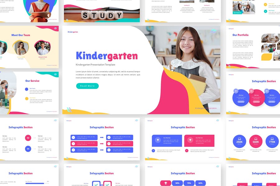 幼儿园儿童教育品牌课程Keynote模板 - PPT派 幼儿园儿童教育品牌课程Keynote模板 - PPT派