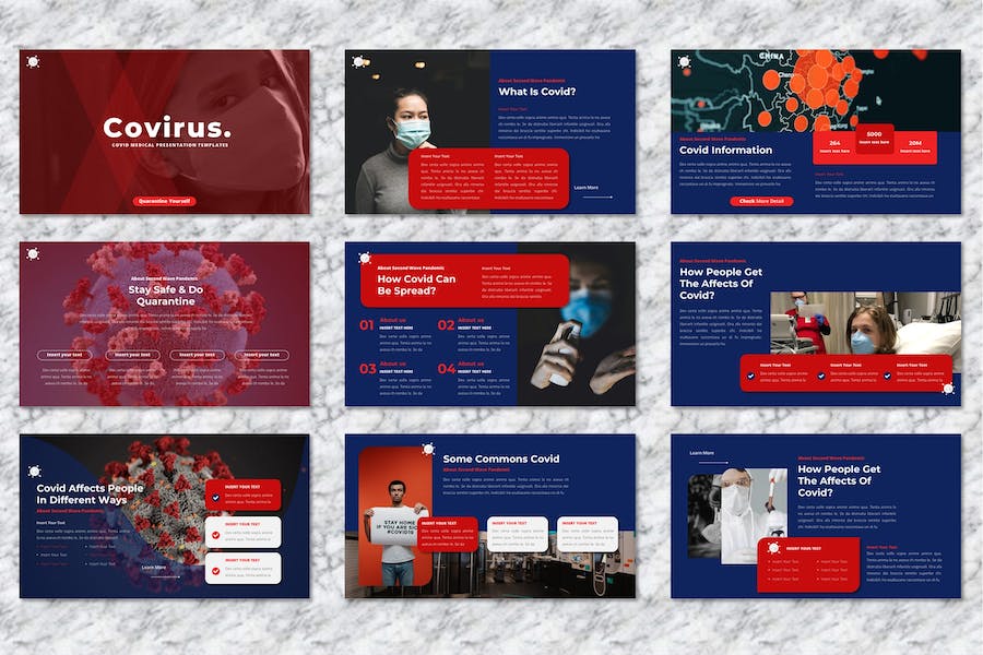 医疗疫情防控健康讲述Keynote模板 - PPT派 医疗疫情防控健康讲述Keynote模板 - PPT派