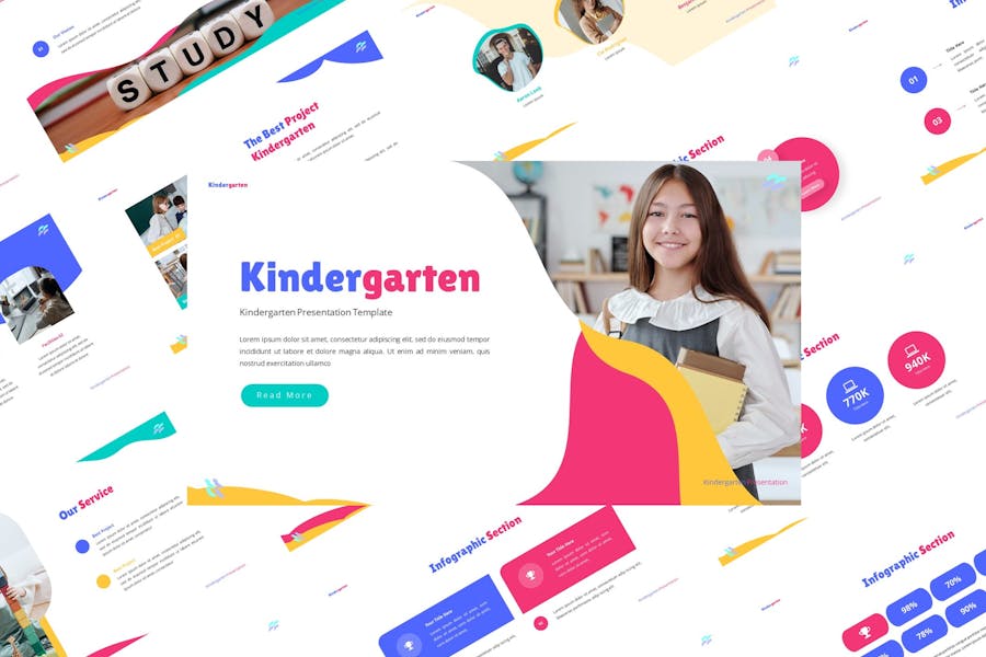 幼儿园儿童教育品牌课程Keynote模板 - PPT派 幼儿园儿童教育品牌课程Keynote模板 - PPT派