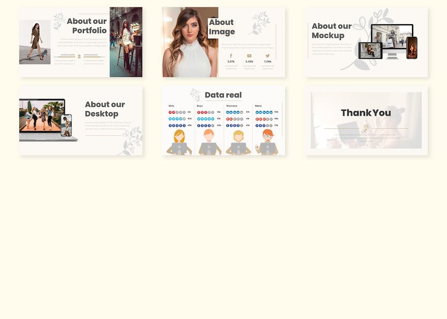 创意摄影艺术作品集展示规划Keynote模板 - PPT派 创意摄影艺术作品集展示规划Keynote模板 - PPT派