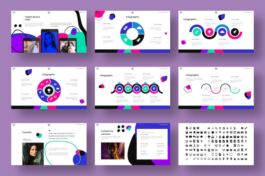 时尚商务企业宣传营销推广PPT模板 - PPT派 时尚商务企业宣传营销推广PPT模板 - PPT派